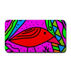 Red Bird Medium Bar Mats by Valentinaart