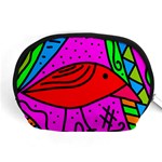 Red bird Accessory Pouches (Medium)  Front