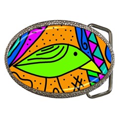 Green Bird Belt Buckles