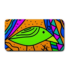 Green Bird Medium Bar Mats by Valentinaart