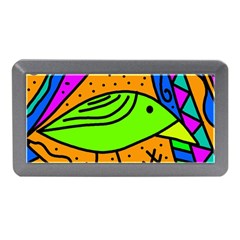 Green Bird Memory Card Reader (mini) by Valentinaart