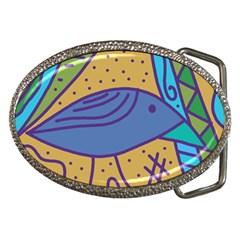 Blue Bird Belt Buckles