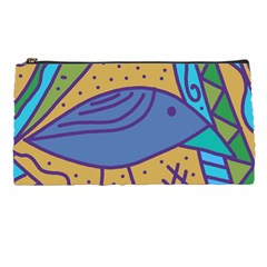 Blue Bird Pencil Cases