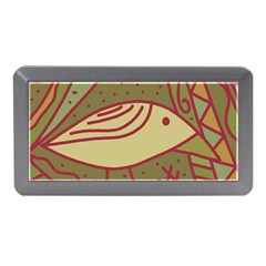 Brown Bird Memory Card Reader (mini) by Valentinaart