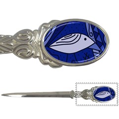 Blue Bird Letter Openers by Valentinaart