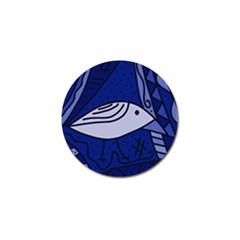 Blue Bird Golf Ball Marker (4 Pack) by Valentinaart