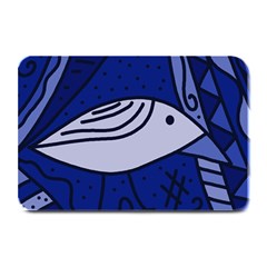 Blue Bird Plate Mats by Valentinaart