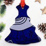 Blue bird Ornament (Christmas Tree) Front