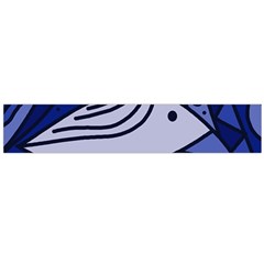 Blue Bird Flano Scarf (large) by Valentinaart