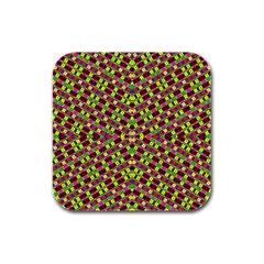 Planet Light Rubber Square Coaster (4 Pack)  by MRTACPANS