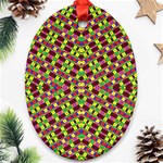 PLANET LIGHT Oval Ornament (Two Sides) Back