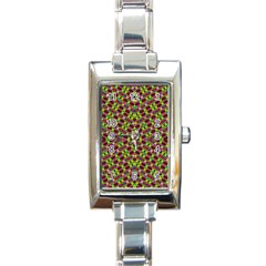 Tishrei King Four I Rectangle Italian Charm Watch by MRTACPANS