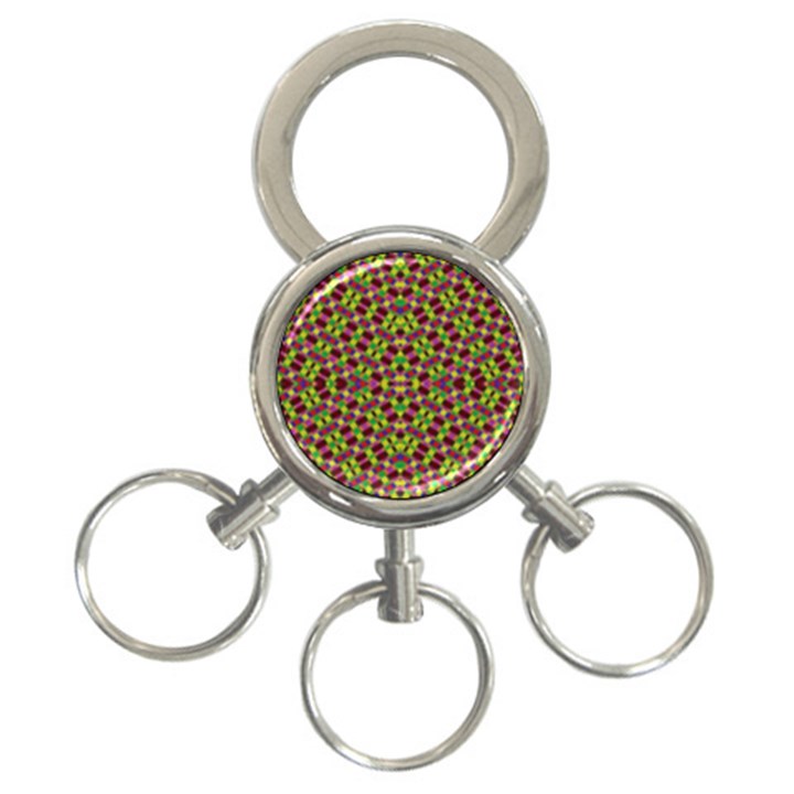 TISHREI KING FOUR I 3-Ring Key Chains