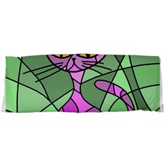 Artistic Cat - Purple Samsung Galaxy Tab 7  P1000 Hardshell Case 