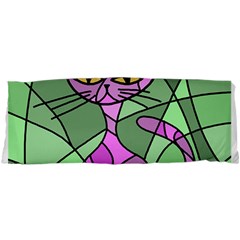 Artistic Cat - Purple Samsung Galaxy Sl I9003 Hardshell Case