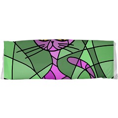 Artistic Cat - Purple Samsung S3350 Hardshell Case