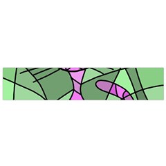 Artistic Cat - Purple Flano Scarf (small)