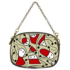 Playful Abstraction Chain Purses (two Sides)  by Valentinaart