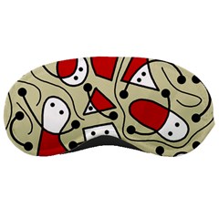 Playful Abstraction Sleeping Masks by Valentinaart