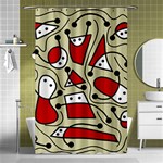 Playful abstraction Shower Curtain 48  x 72  (Small)  Curtain(48  X 72 ) - 42.18 x64.8  Curtain(48  X 72 )