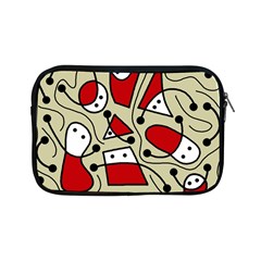 Playful Abstraction Apple Ipad Mini Zipper Cases by Valentinaart