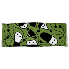 Playful Abstract Art - Green Samsung Galaxy Tab 7  P1000 Hardshell Case 