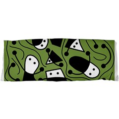 Playful Abstract Art - Green Samsung Galaxy Sl I9003 Hardshell Case