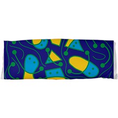 Playful Abstract Art - Blue And Yellow Samsung Galaxy Nexus S I9020 Hardshell Case