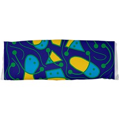 Playful Abstract Art - Blue And Yellow Samsung S3350 Hardshell Case