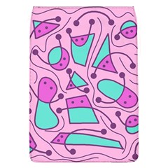 Playful Abstract Art - Pink Flap Covers (l) 