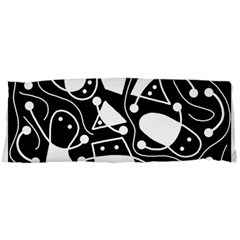 Playful Abstract Art - Black And White Samsung Galaxy Tab 7  P1000 Hardshell Case 