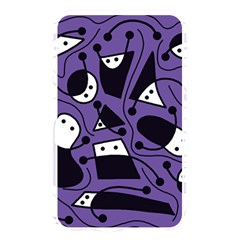 Playful Abstract Art - Purple Memory Card Reader by Valentinaart