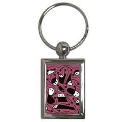 Playful Abstraction Key Chains (rectangle)  by Valentinaart