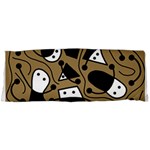 Playful abstract art - Brown Samsung Galaxy Tab 7  P1000 Hardshell Case  Front