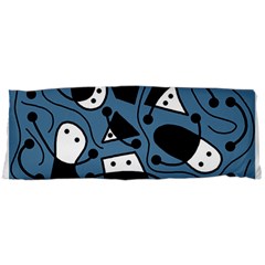 Playful Abstract Art - Blue Samsung Galaxy Tab 7  P1000 Hardshell Case 