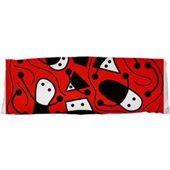 Playful Abstract Art - Red Samsung S3350 Hardshell Case