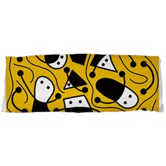 Playful Abstract Art - Yellow Samsung Galaxy Tab 7  P1000 Hardshell Case 