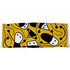 Playful Abstract Art - Yellow Samsung Galaxy Sl I9003 Hardshell Case