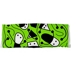 Playful Abstract Art - Green Samsung Galaxy Nexus S I9020 Hardshell Case