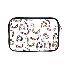 Cute Worms Apple Ipad Mini Zipper Cases by Valentinaart