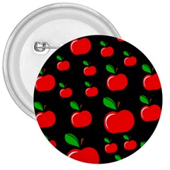 Red Apples  3  Buttons by Valentinaart