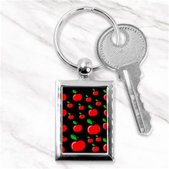 Red Apples  Key Chains (rectangle)  by Valentinaart