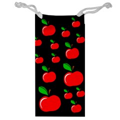 Red Apples  Jewelry Bags by Valentinaart