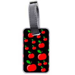 Red Apples  Luggage Tags (two Sides) by Valentinaart