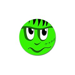 Halloween Frankenstein - Green Golf Ball Marker (10 Pack) by Valentinaart