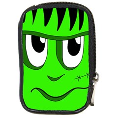 Halloween Frankenstein - Green Compact Camera Cases by Valentinaart