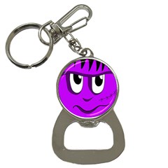 Halloween - Purple Frankenstein Bottle Opener Key Chains by Valentinaart