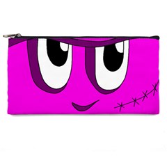 Halloween - Pink Frankenstein Pencil Cases by Valentinaart