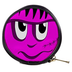 Halloween - Pink Frankenstein Mini Makeup Bags by Valentinaart