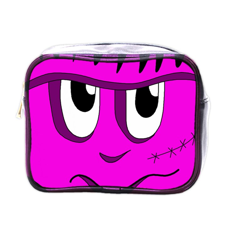 Halloween - pink Frankenstein Mini Toiletries Bags